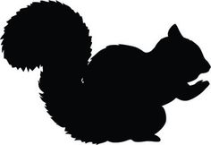 Squirrel Silhouette Clip Art - ClipArt Best