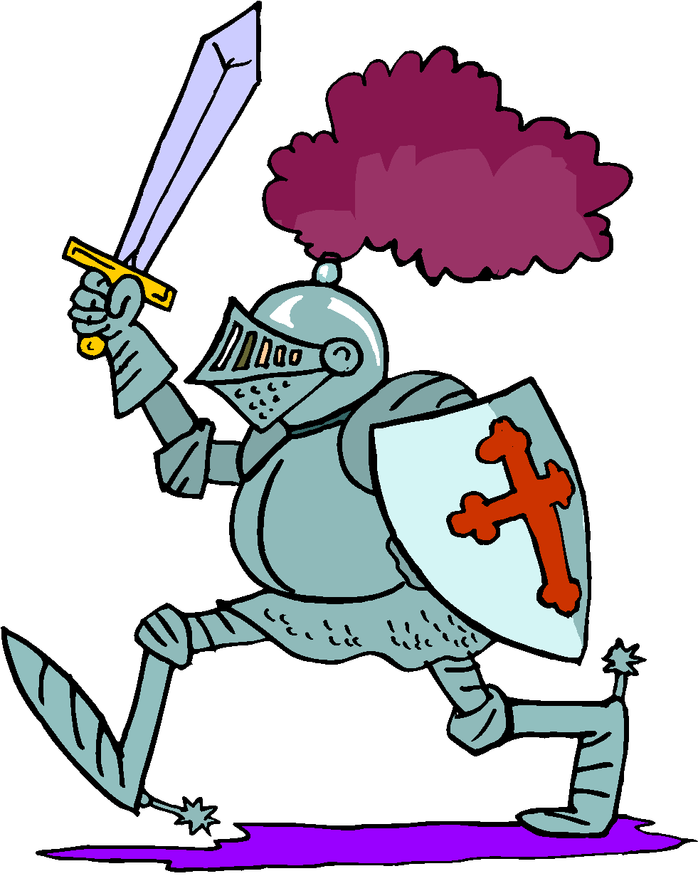Clipart knight in shining armor