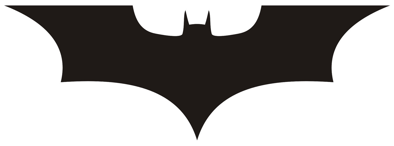 Clipart batman symbol