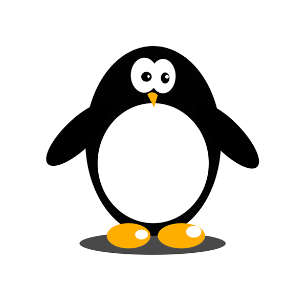 Simple Penguin Vector :) on Behance