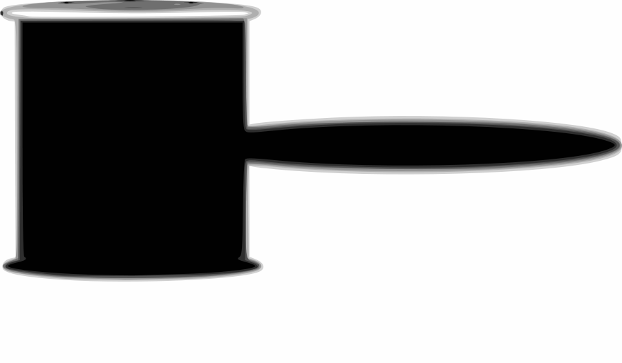 Black Gavel 1 Clipart, vector clip art online, royalty free design ...