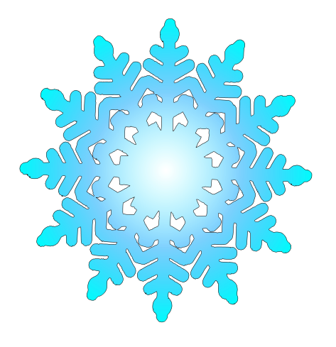 Clip Art Snowflake - Tumundografico