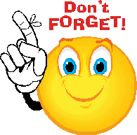 Reminder Clipart - Free Clipart Images
