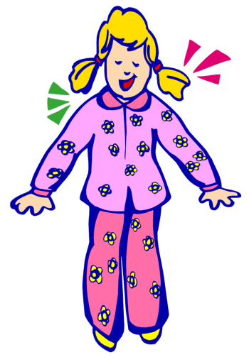 Pictures of pajamas clipart