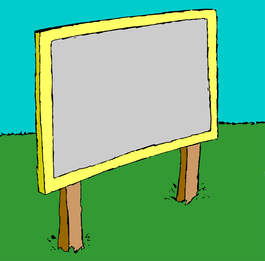 blank sign png