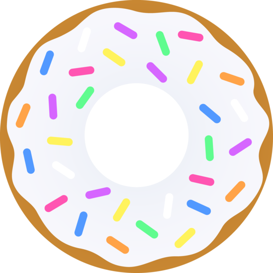 Donut clipart - ClipartFox
