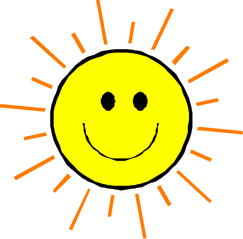 Sunshine Happy Face Clipart