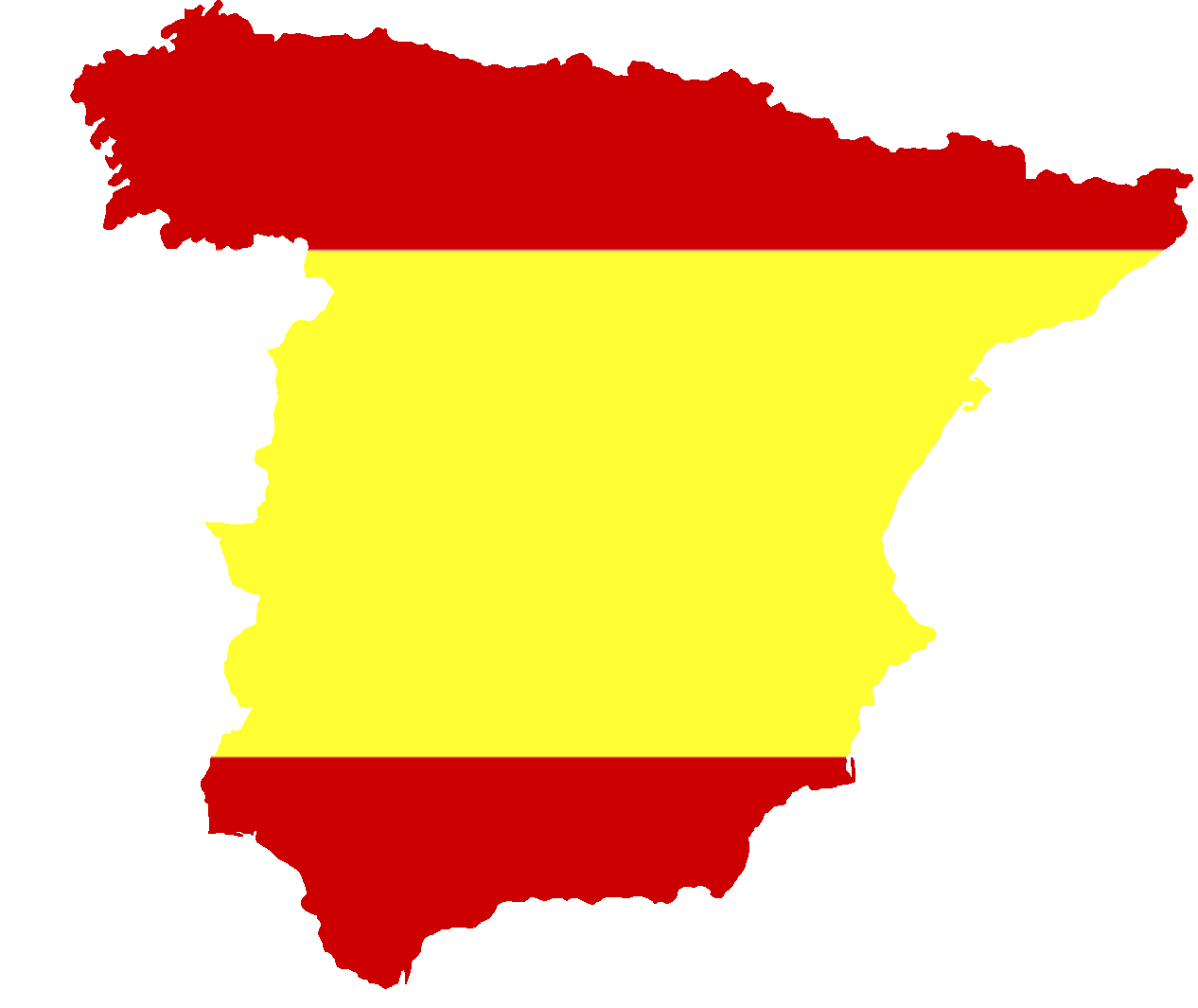 Silhouet Spain with Flag.png - ClipArt Best - ClipArt Best