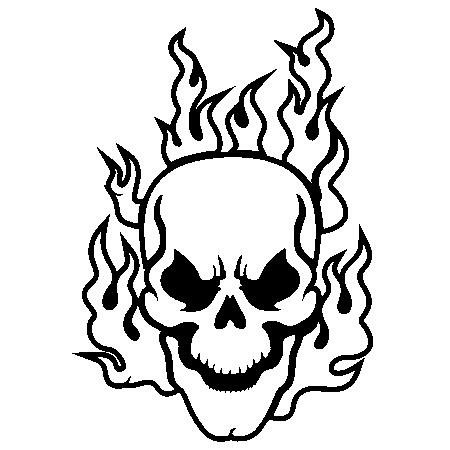 Skull tattoo | tattoos | tattoo | Skull coloring page | Halloween ...