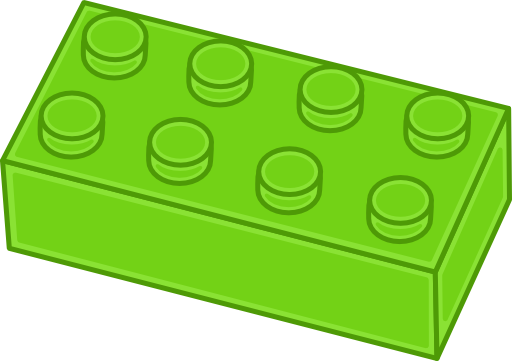 Green Lego Brick Clipart Royalty Free Public Domain ...
