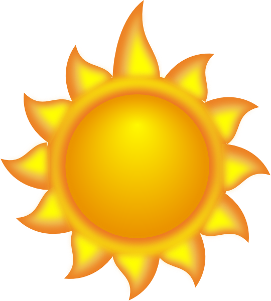 clipart image sun face - photo #31