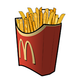 Mcdonalds fries clipart