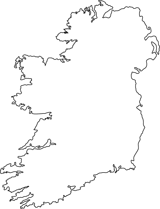 free clipart map of ireland - photo #28