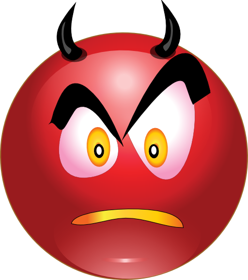 Devil Face Clipart