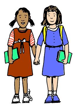 Two Friends Hugging Clipart - Free Clipart Images