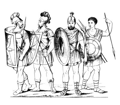 Antiquity : Warriors - Guerriers - Krieger