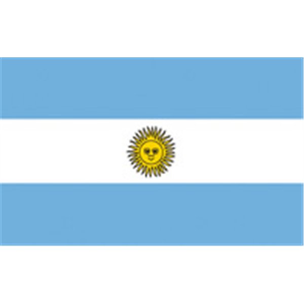 Argentina Flag (Govt) 4x6 ft.