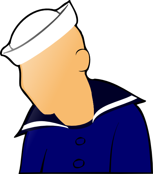 Sailor Figure Clip Art - vector clip art online ...