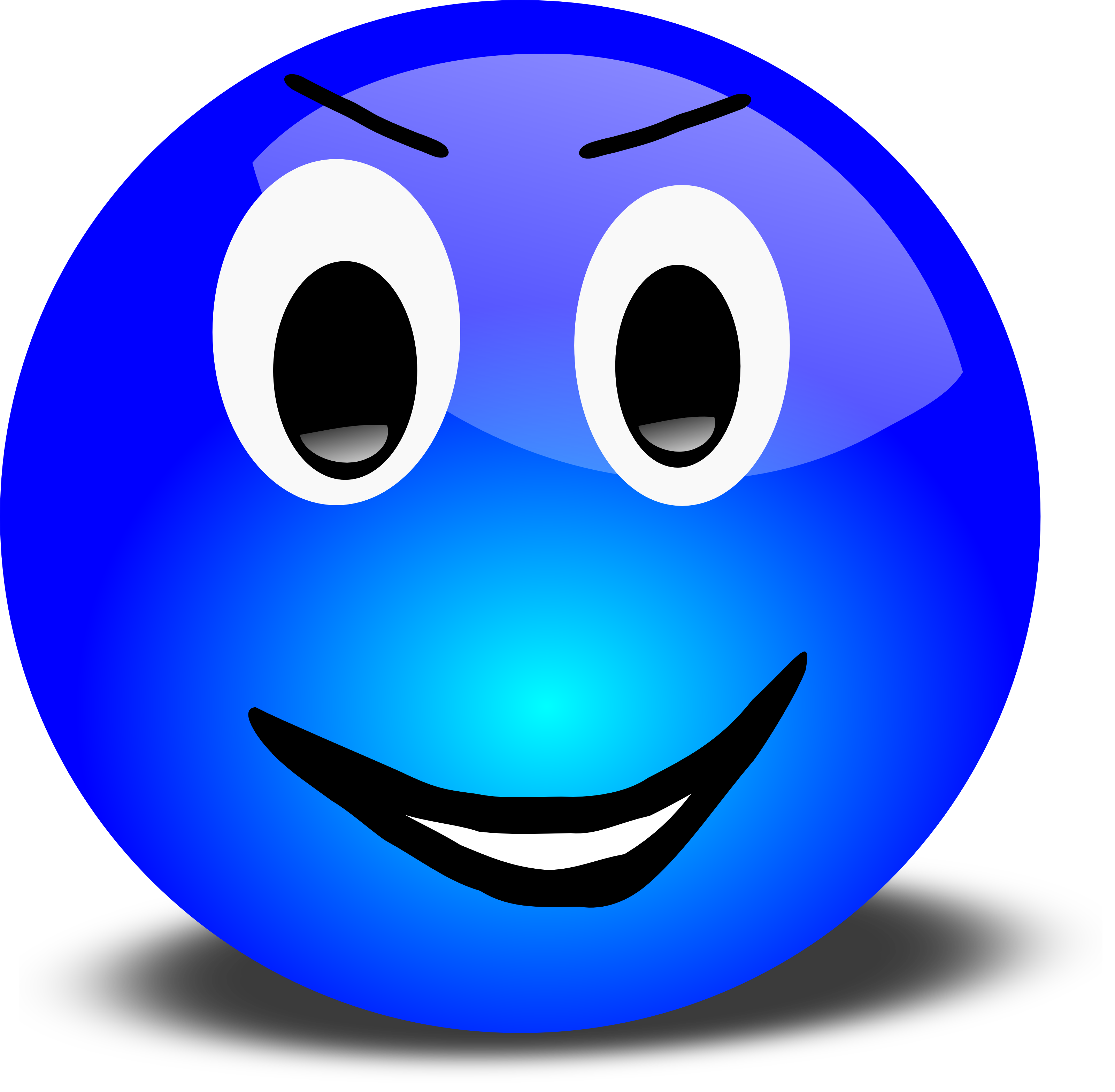 Green Smiley Face Png - Free Clipart Images