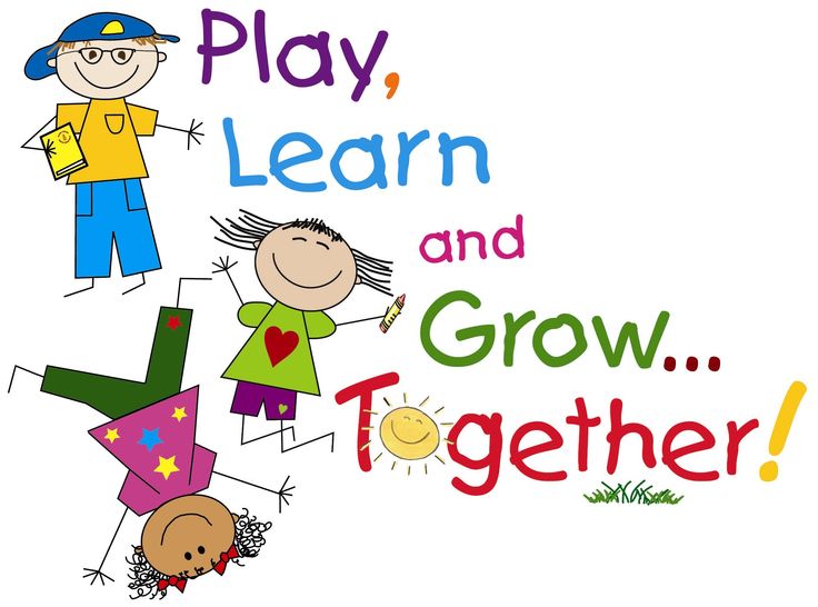 Play, learn, and grow together | Teaching Clipart | Pinterest