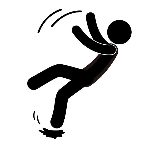 free clip art slip and fall - photo #1