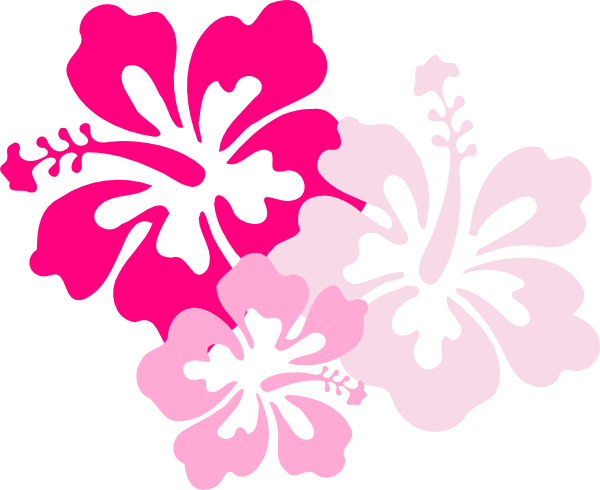 Pink Flower Border Clip Art - Free Clipart Images