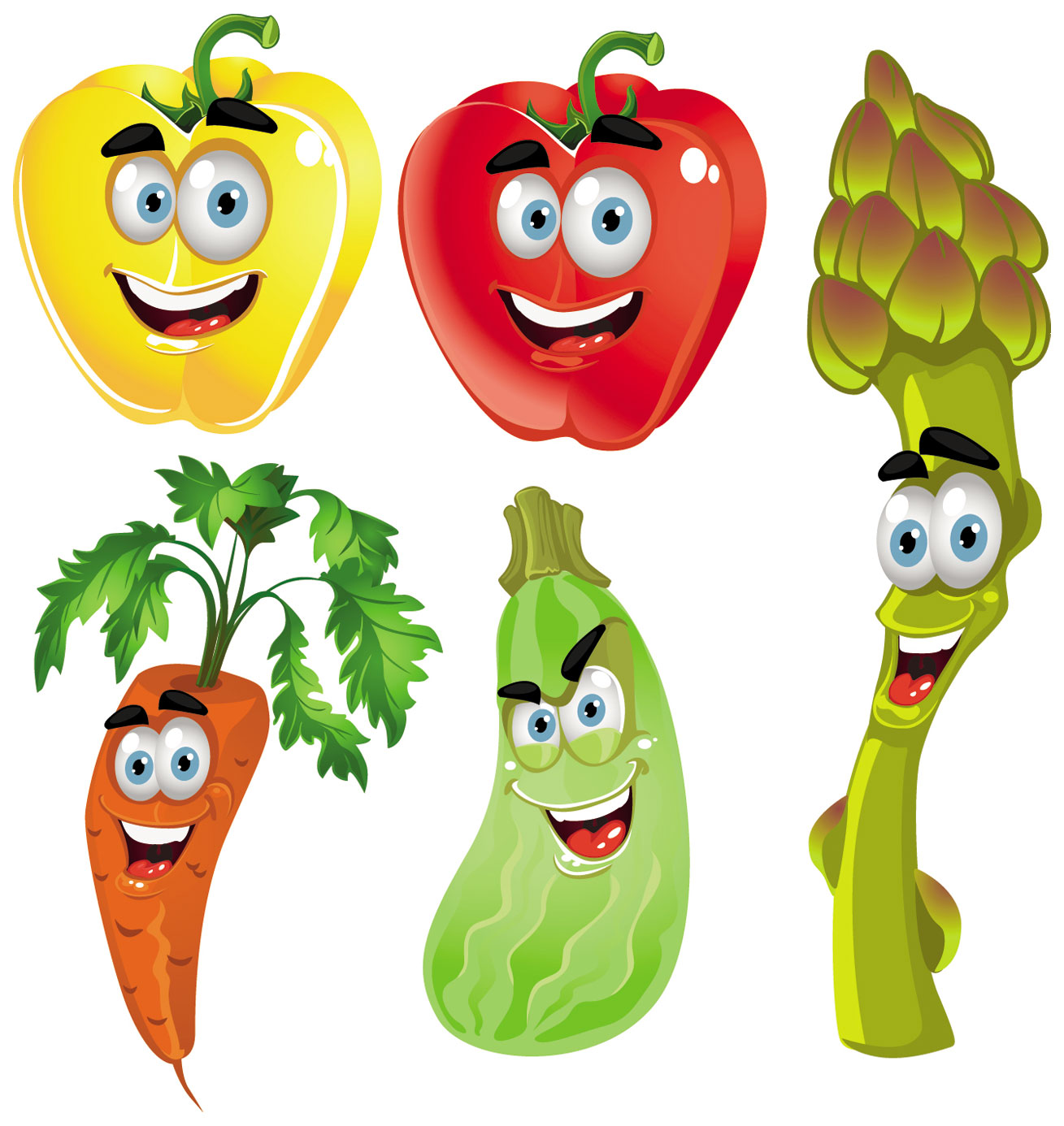 Vegetable cartoon image-4 - Free Clipart Images