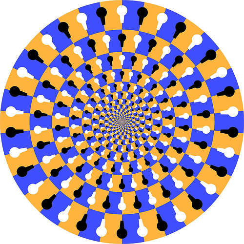 1000+ images about illusion | Circles, Illusions and ...
