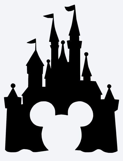 Cinderella castle clipart free