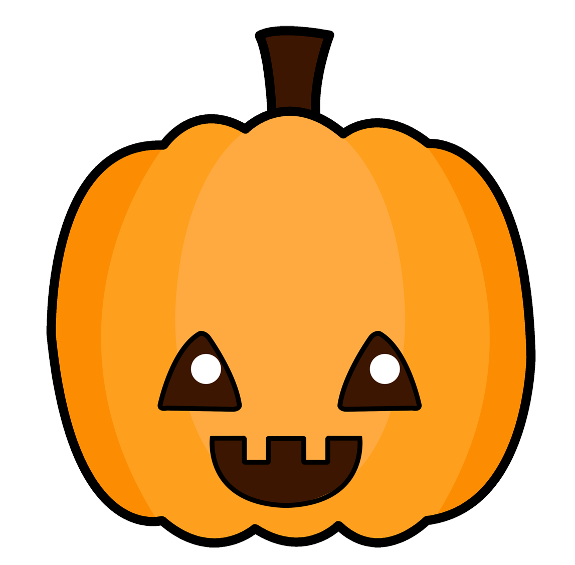 Cute pumpkin clip art free