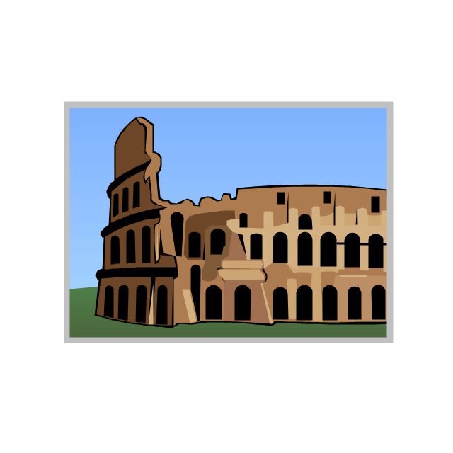 Leaning Tower of Pisa | Architecture - Vector stencils library ...