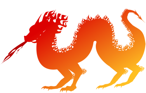 Red dragon | Public domain vectors
