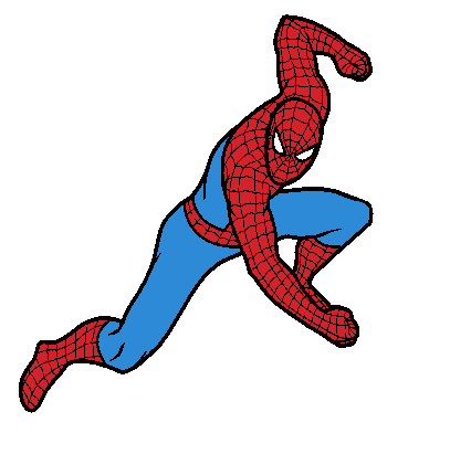 Spider man clip art