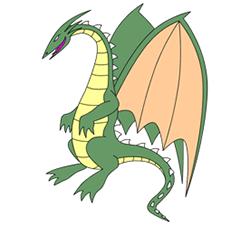Simple Dragon Drawings