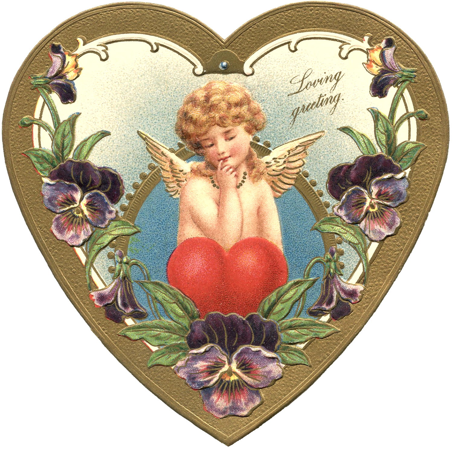 Victorian Valentine Image - The Graphics Fairy