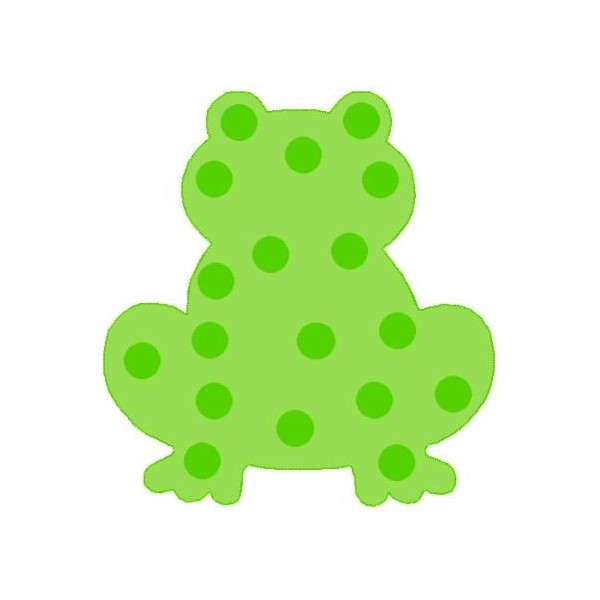 Simple Silhouette Frog - NobbieNeezKids