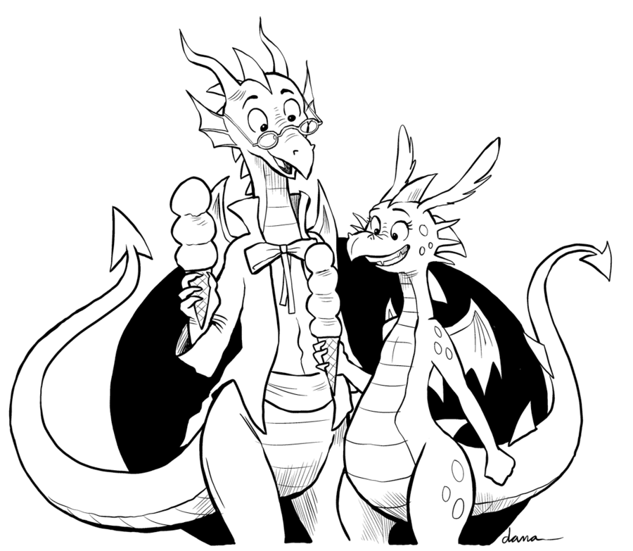 Dragons and ice cream