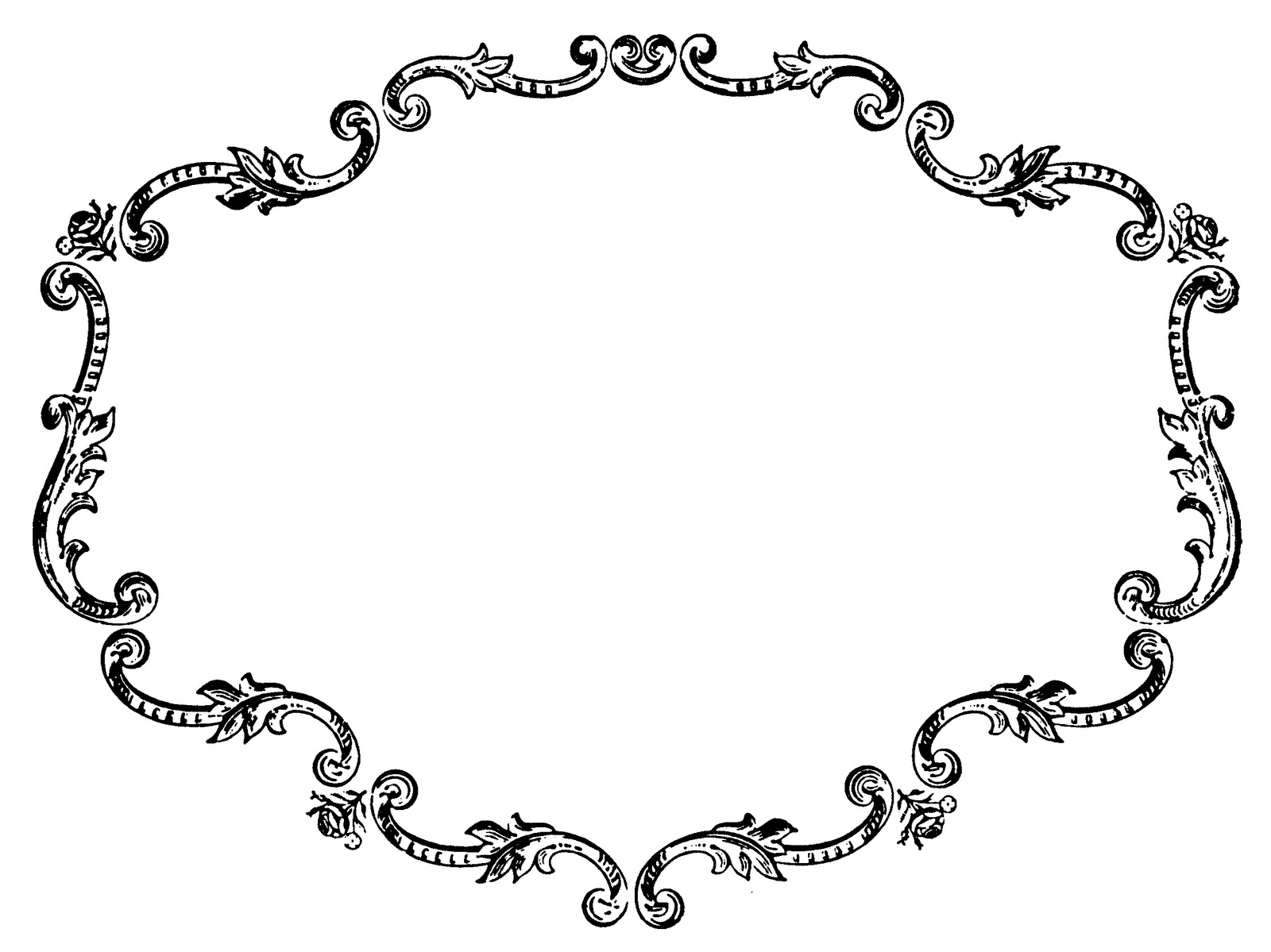 vintage clip art borders free - photo #12