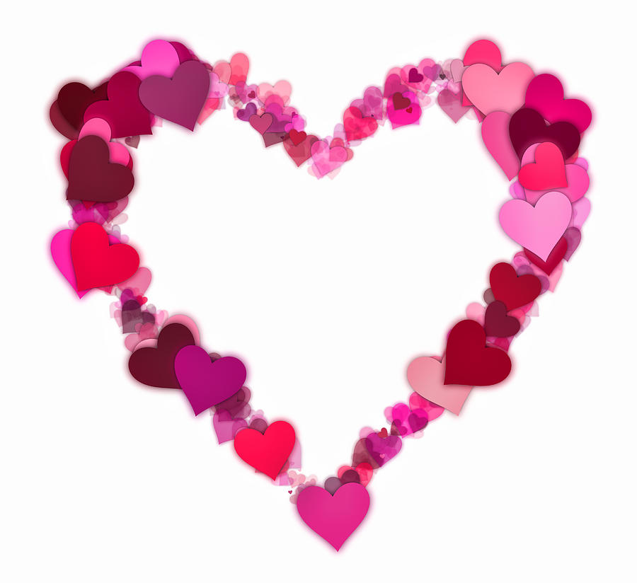 Love Heart Digital Art by Daniel Hagerman - Love Heart Fine Art ...