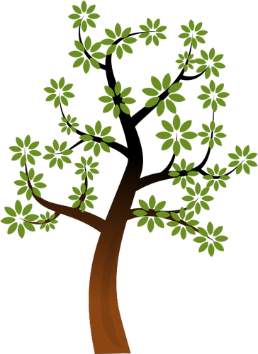Simple spring tree branch vector clip art | Public domain vectors