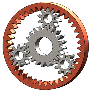 Planetary, Beveled Gears Animated Gifs - Best Animations