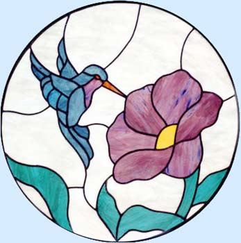 STAINED GLASS DESIGNS FLOWERS - GLAS DESIGN