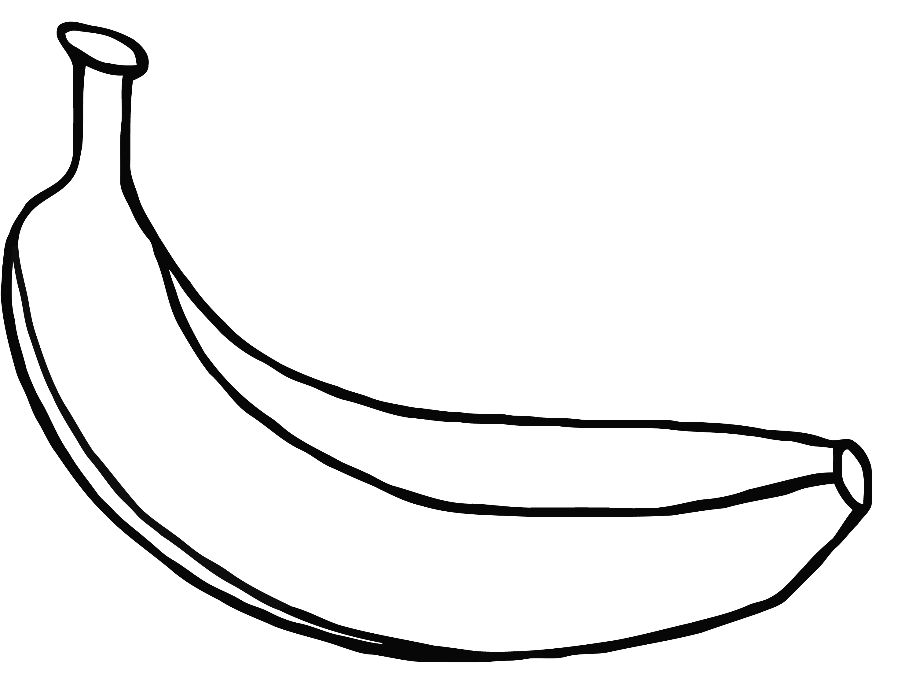 Banana Template - ClipArt Best