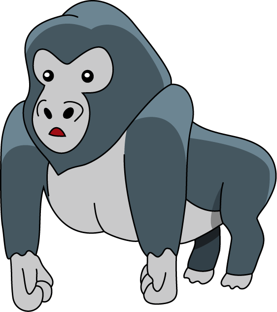Gorilla clipart