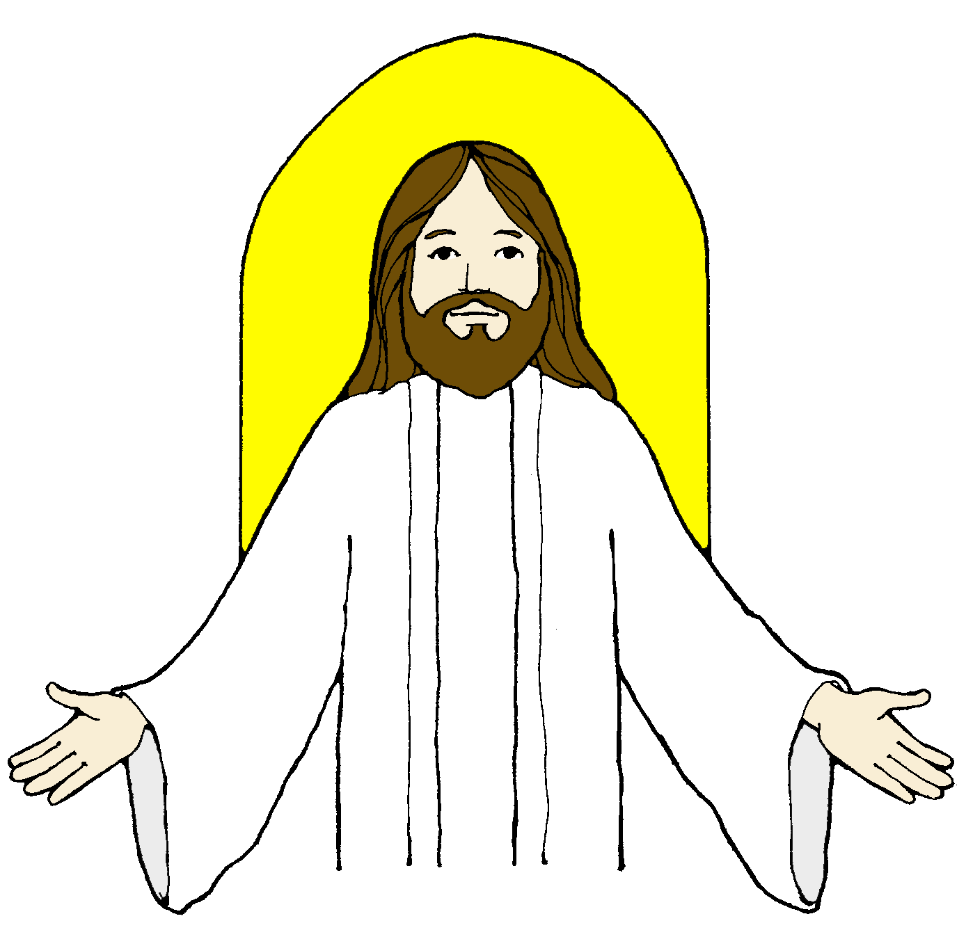 Clipart of jesus christ | ClipartMonk - Free Clip Art Images