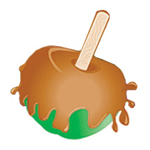 Candy Apple Clipart