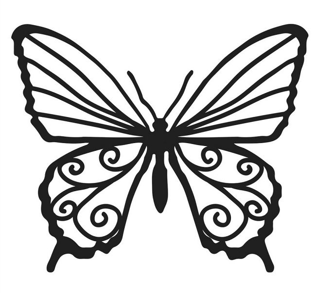 Butterfly Template | Templates ...