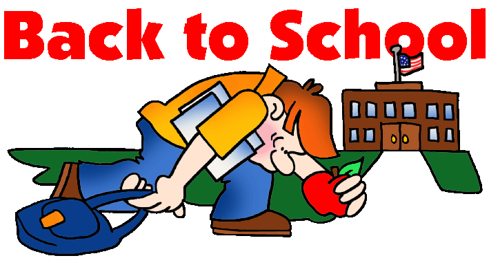 Free welcome back to school clipart