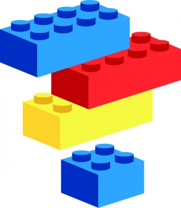 Kids Playing Blocks Clipart - Free Clipart Images