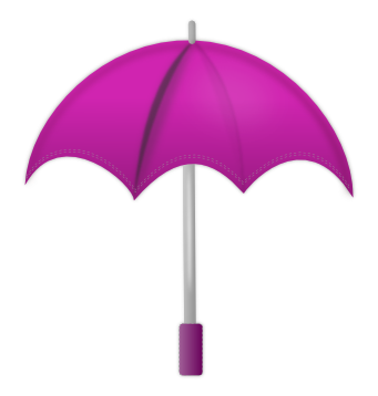 Purple umbrella clipart